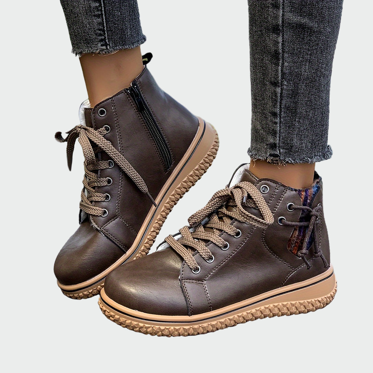 Botas de cuero ortopédicas de Sofía