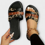 Ana - Sandalias leopardo