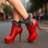 Clara - Botas de Tacón Elegantes