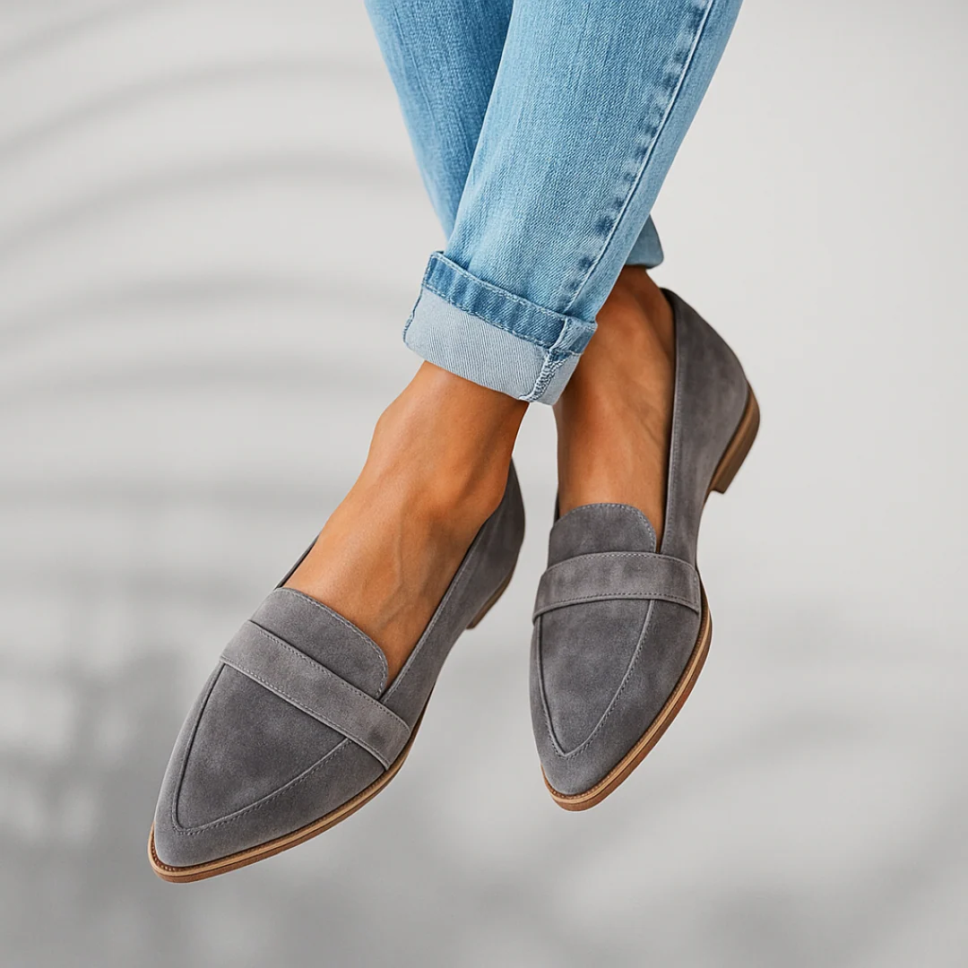 Clara - Mocasines ortopédicos de piel